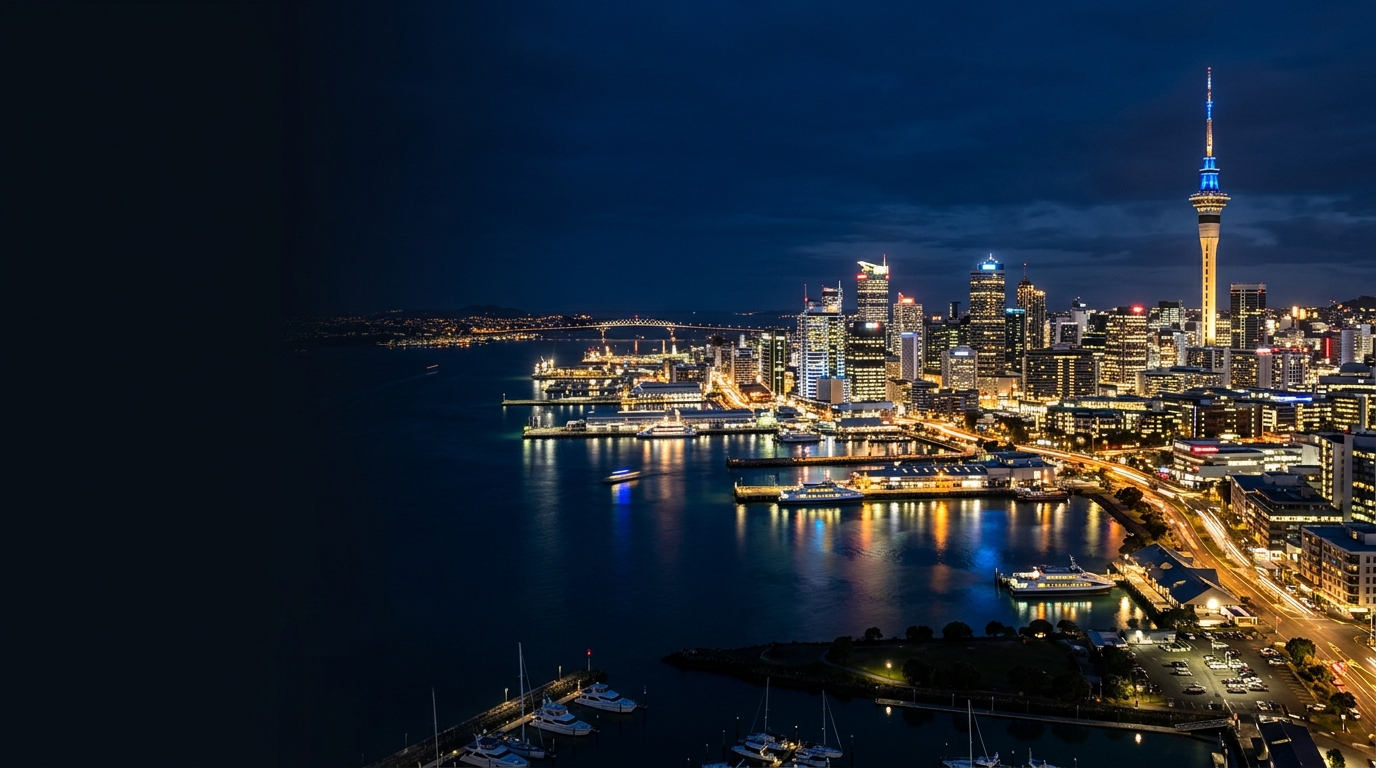 Auckland, New Zealand Skyline
